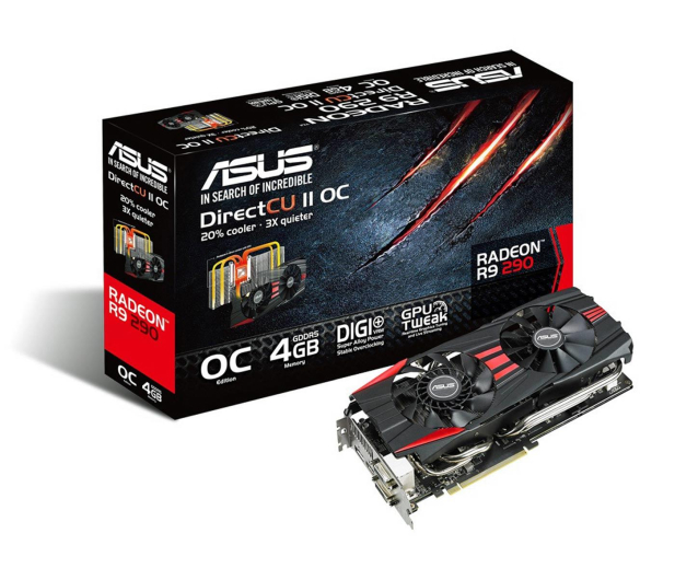 ASUS Radeon R9 290 4096MB 512bit DirectCu II OC - 175464 - zdjęcie 4
